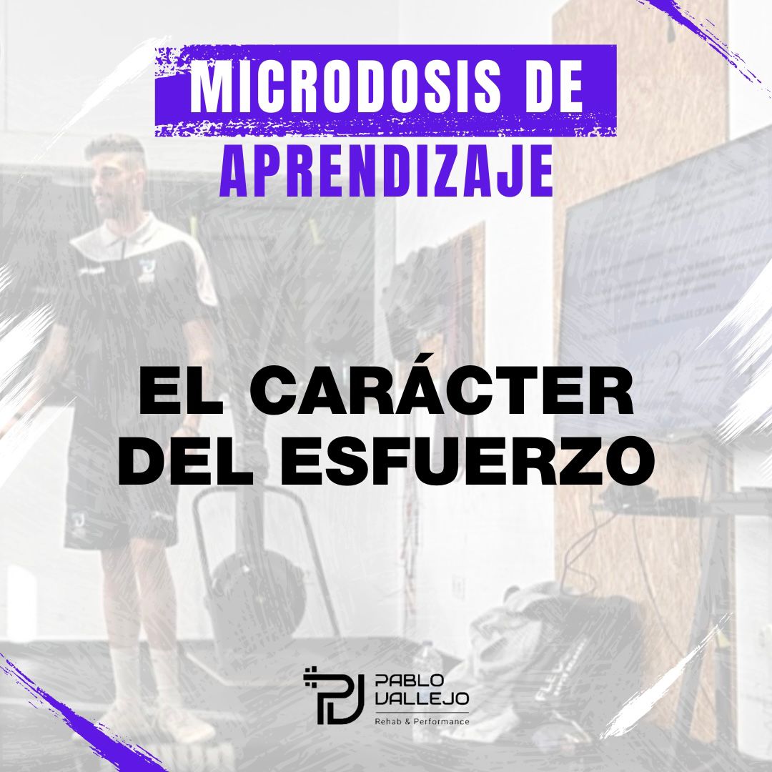 MICRODOSIS DE APRENDIZAJE - EL CARACTER DEL ESFUERZO (DIFERENCIAS CON EL RIR)