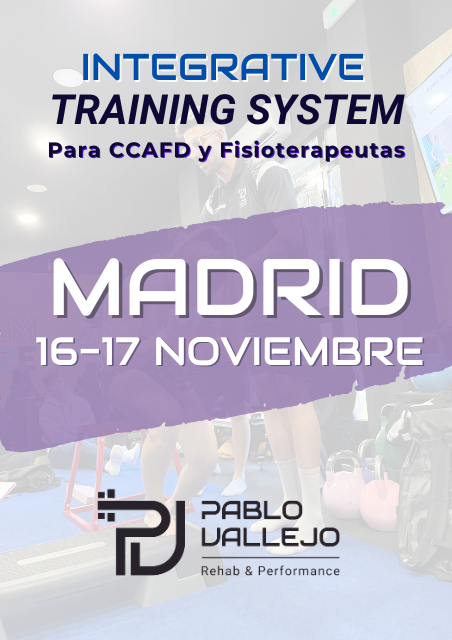 Formación Presencial Madrid Integrative Training System 16-17 Noviembre