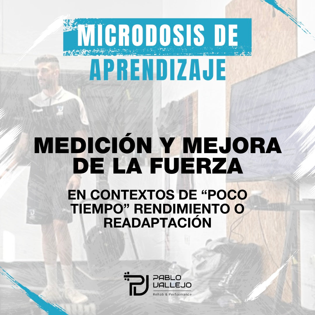 MICRODOSIS DE APRENDIZAJE - MEDICIÓN Y MEJORA DE LA FUERZA
