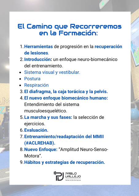 Formación Presencial Madrid Integrative Training System 16-17 Noviembre